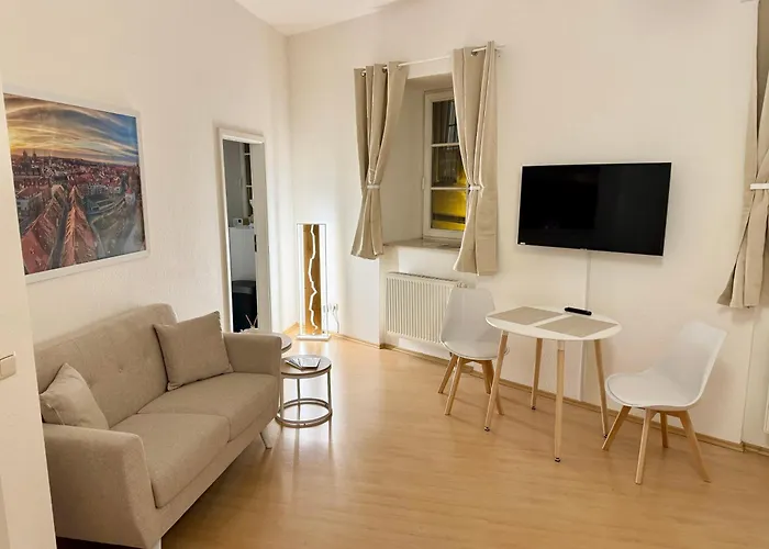 Appartement Schildblick Modernes Direkt In Der Altstadt Von Nahe Der Kraemerbruecke - Innenstadtlage Erfurt